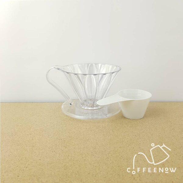 Cafec Flower Dripper 01 with scoop